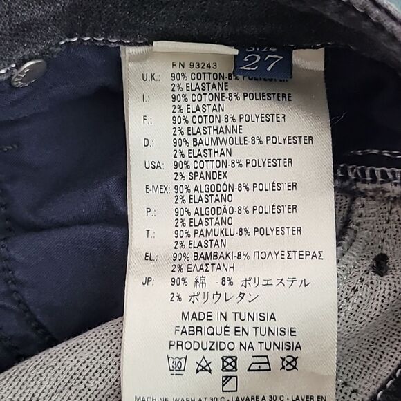 Diesel Grupee Denim + Sweat Pants Size 27 - Picture 13 of 14